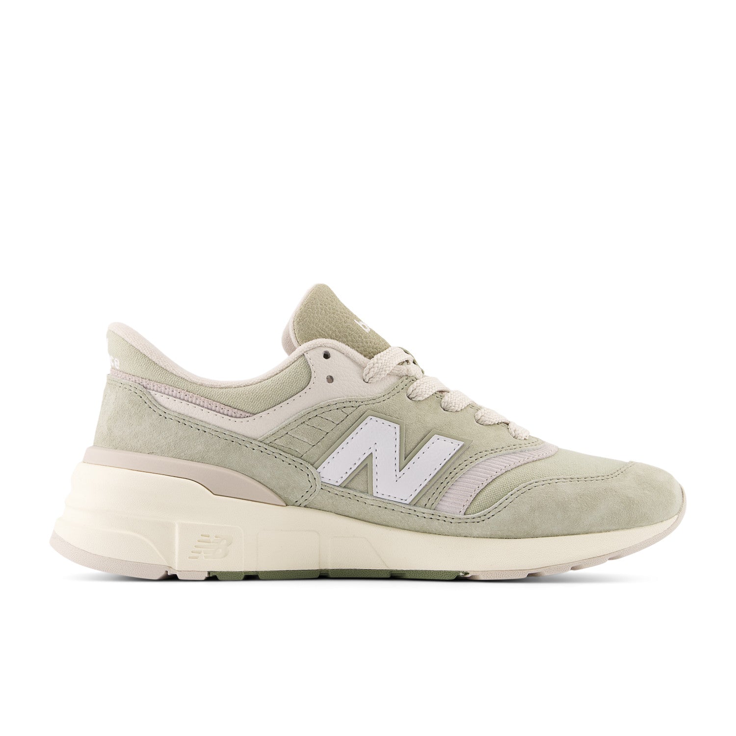 New Balance Unisex 997R in Dark Olivine with Olivine  Unisex Footwear