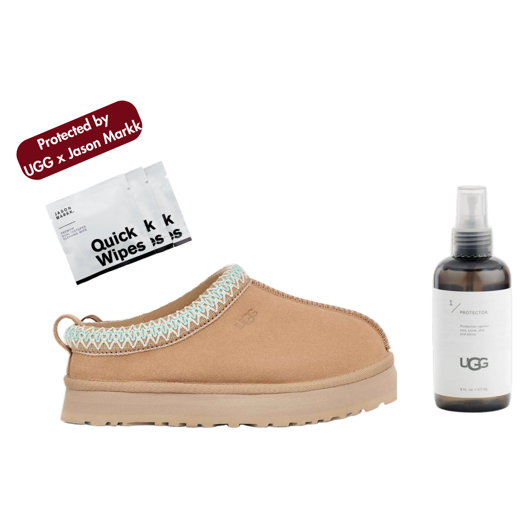 UGG Kids Tazz in Sand  + Protector & Jason Markk Wipes