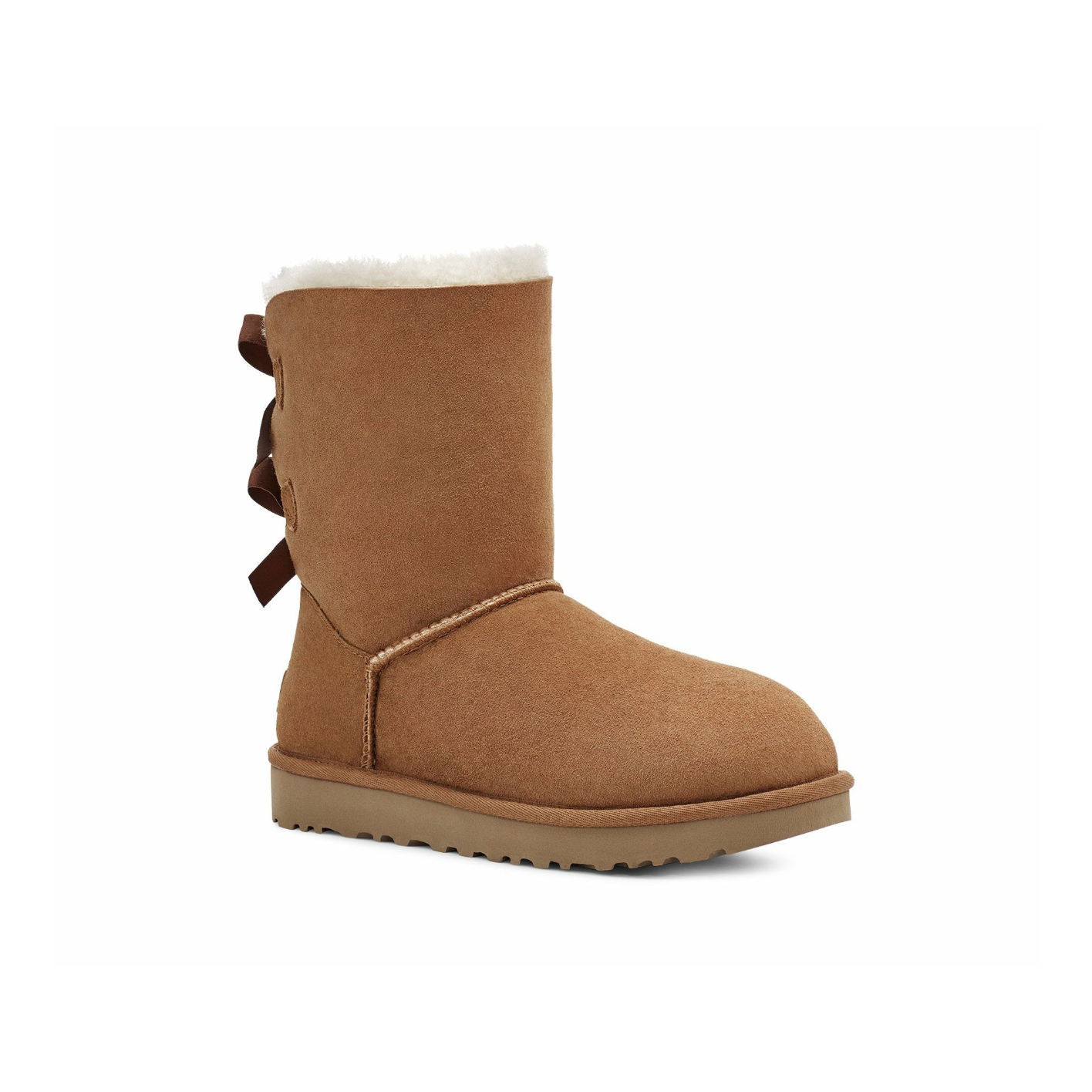 UGG Women's Bailey Bow II Boot in Chestnut