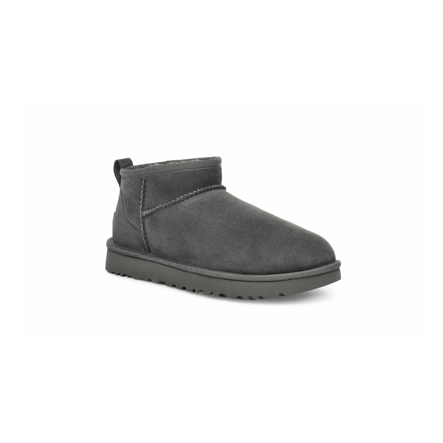 UGG W CLASSIC ULTRA MINI グレー 7 UGG Women's Classic Ultra Mini in Grey