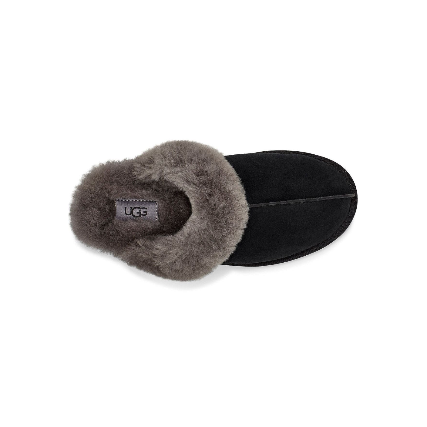 UGG Women's Scuffette II Slipper in Black Grey