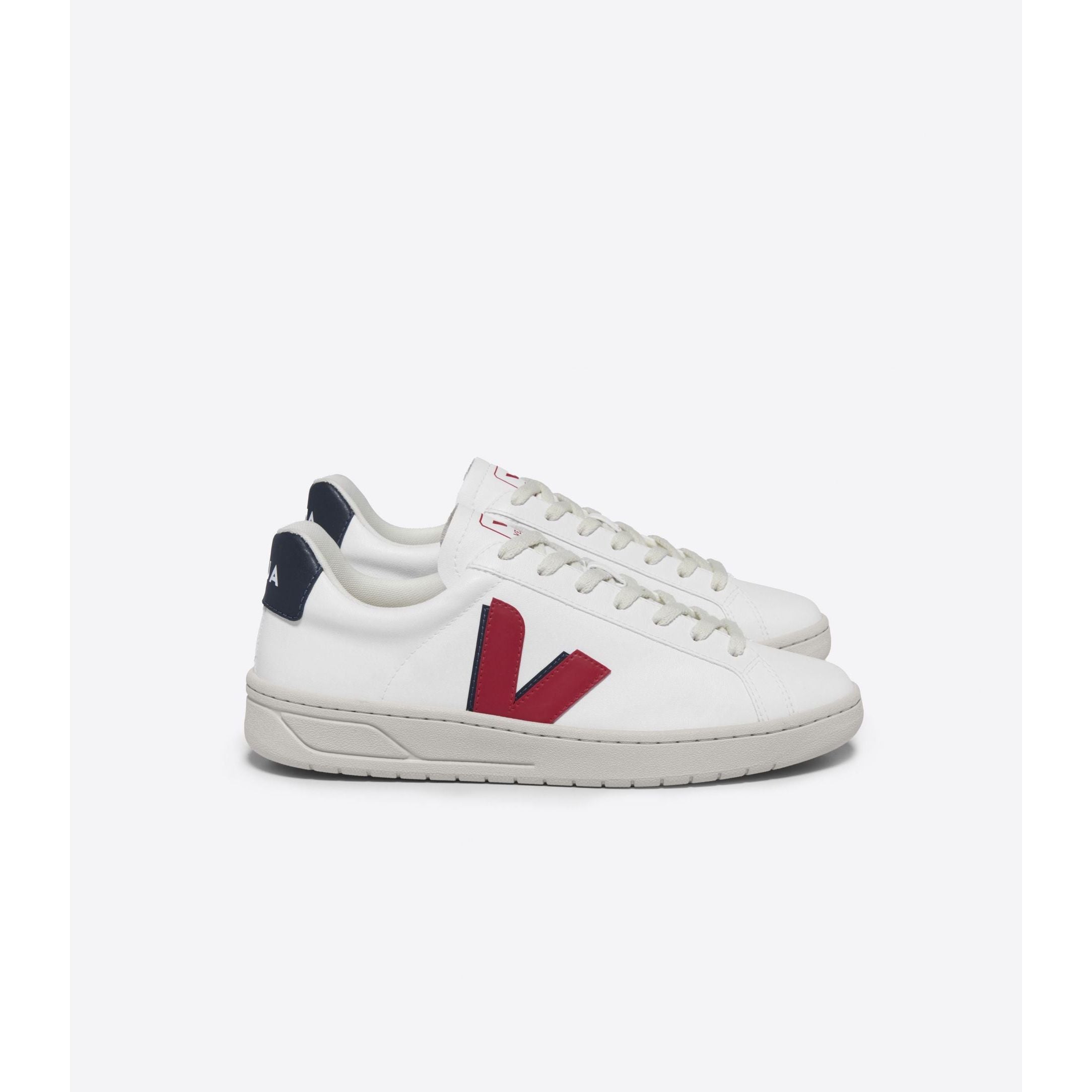 Veja Women's Urca CWL in White Pekin Nautico  Shoes