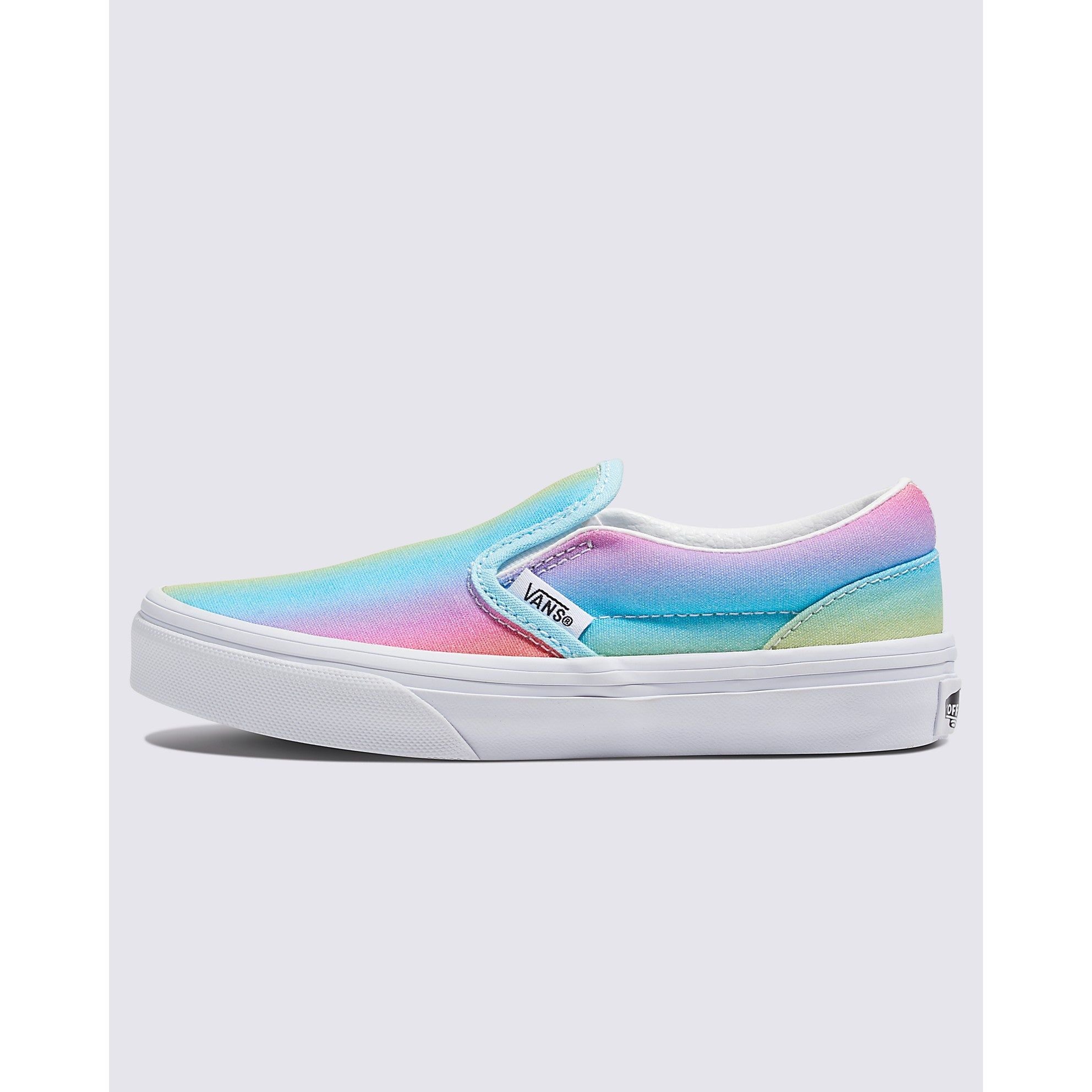 Pastel rainbow vans hotsell