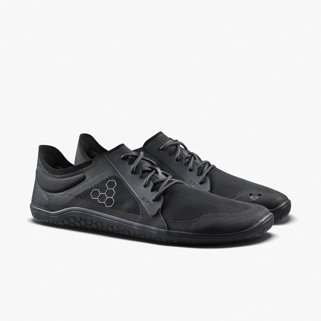 Vivobarefoot Men's Primus Lite IV in Obsidian