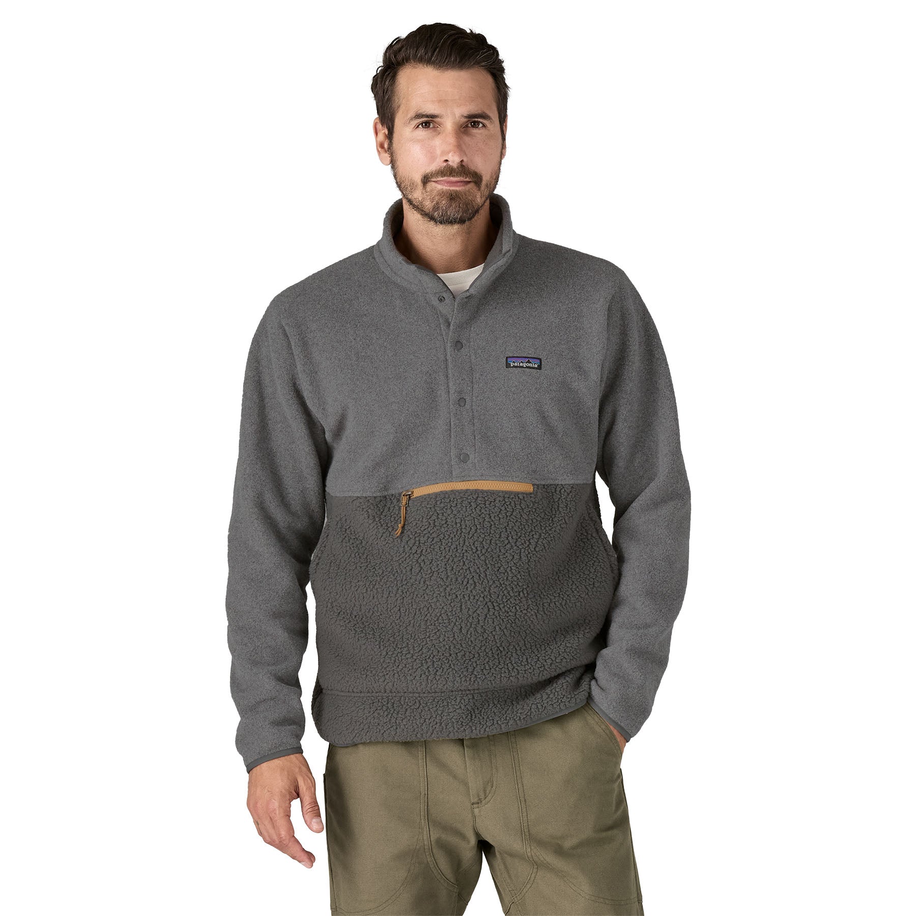 Patagonia Men's Retro Pile Half-Snap Fleece Pullover