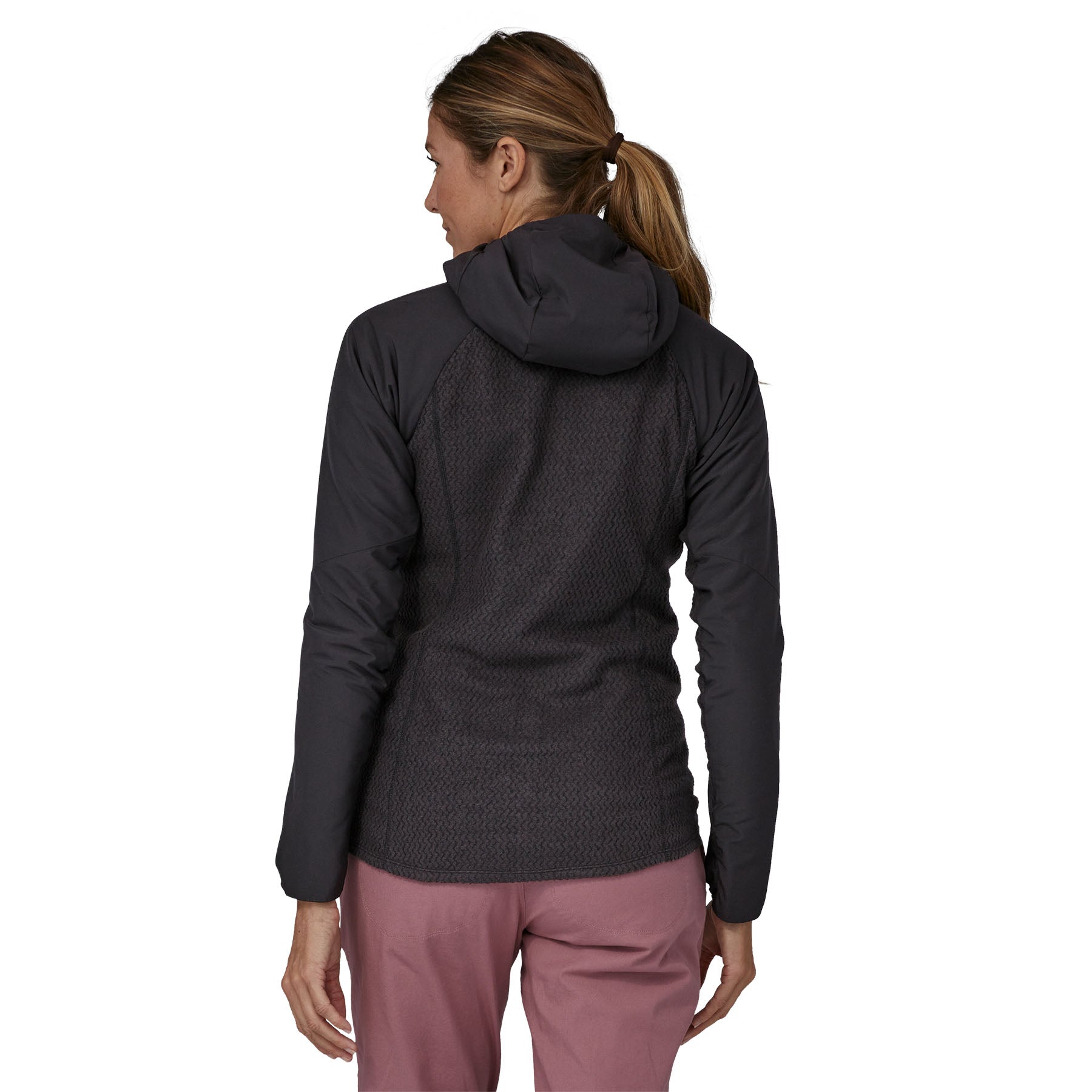 Patagonia Women's Nano-Air® Light Hybrid Hoody in Black