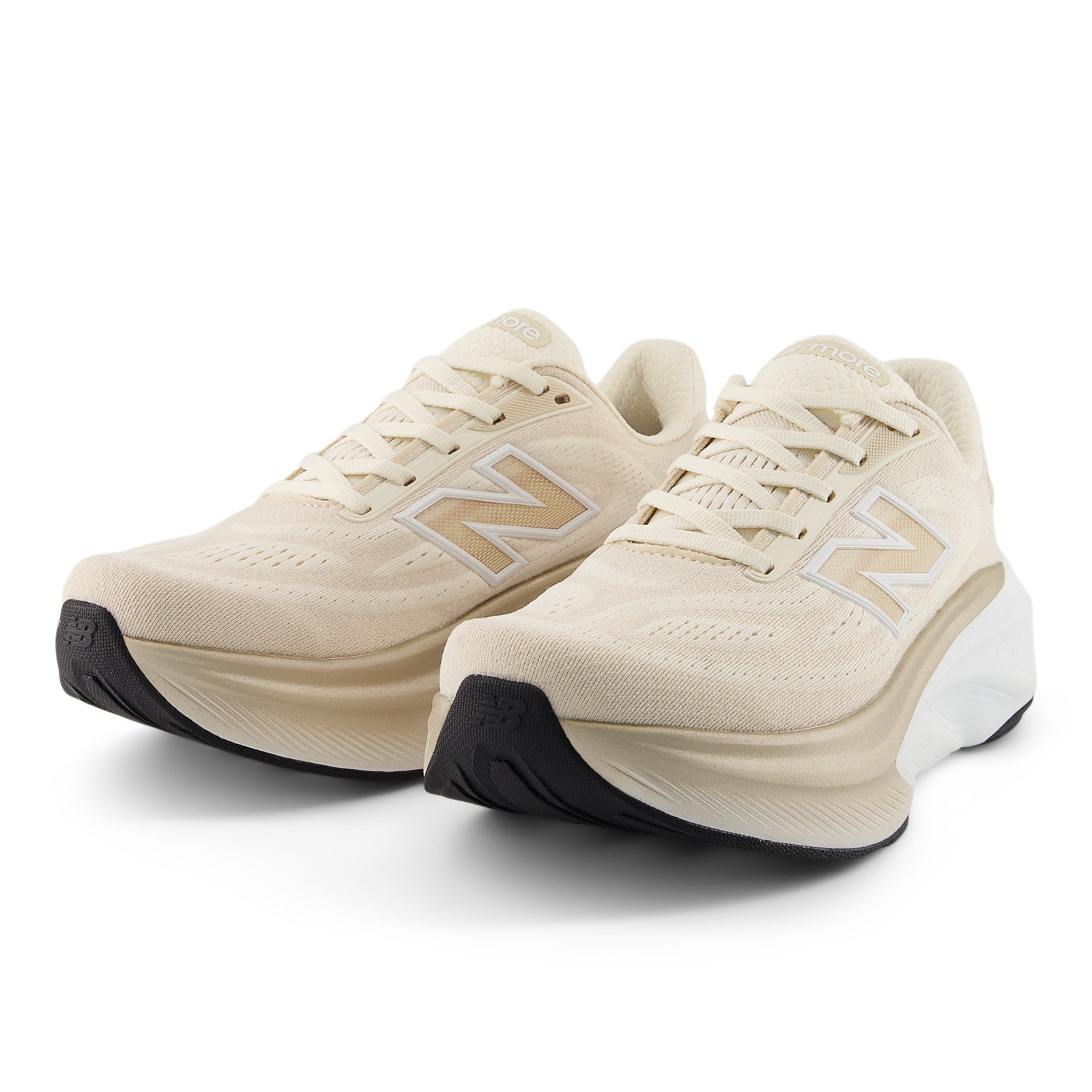 New Balance Women's Fresh Foam X More v6 in Permafrost with Bisque