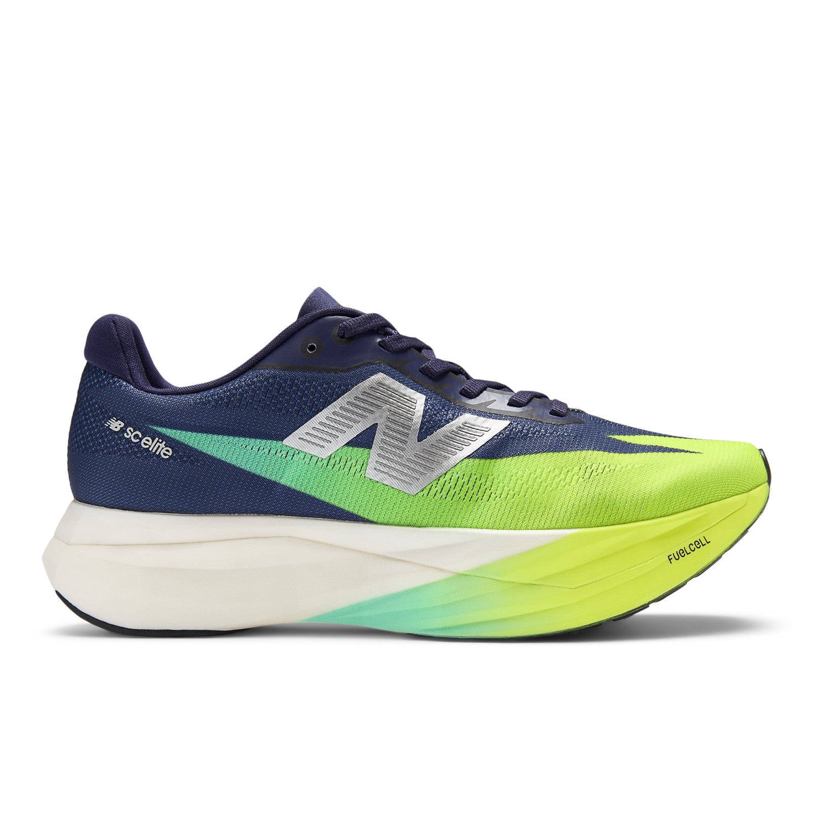 New Balance Women's FuelCell SuperComp Elite v5 in Boysenberry with Afterglow