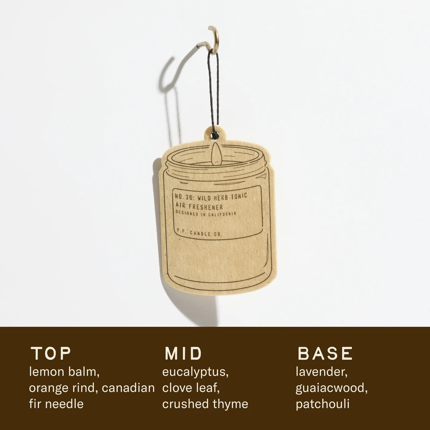 P. F. Candle Co. Wild Herb Tonic– Air Freshener 2 pack