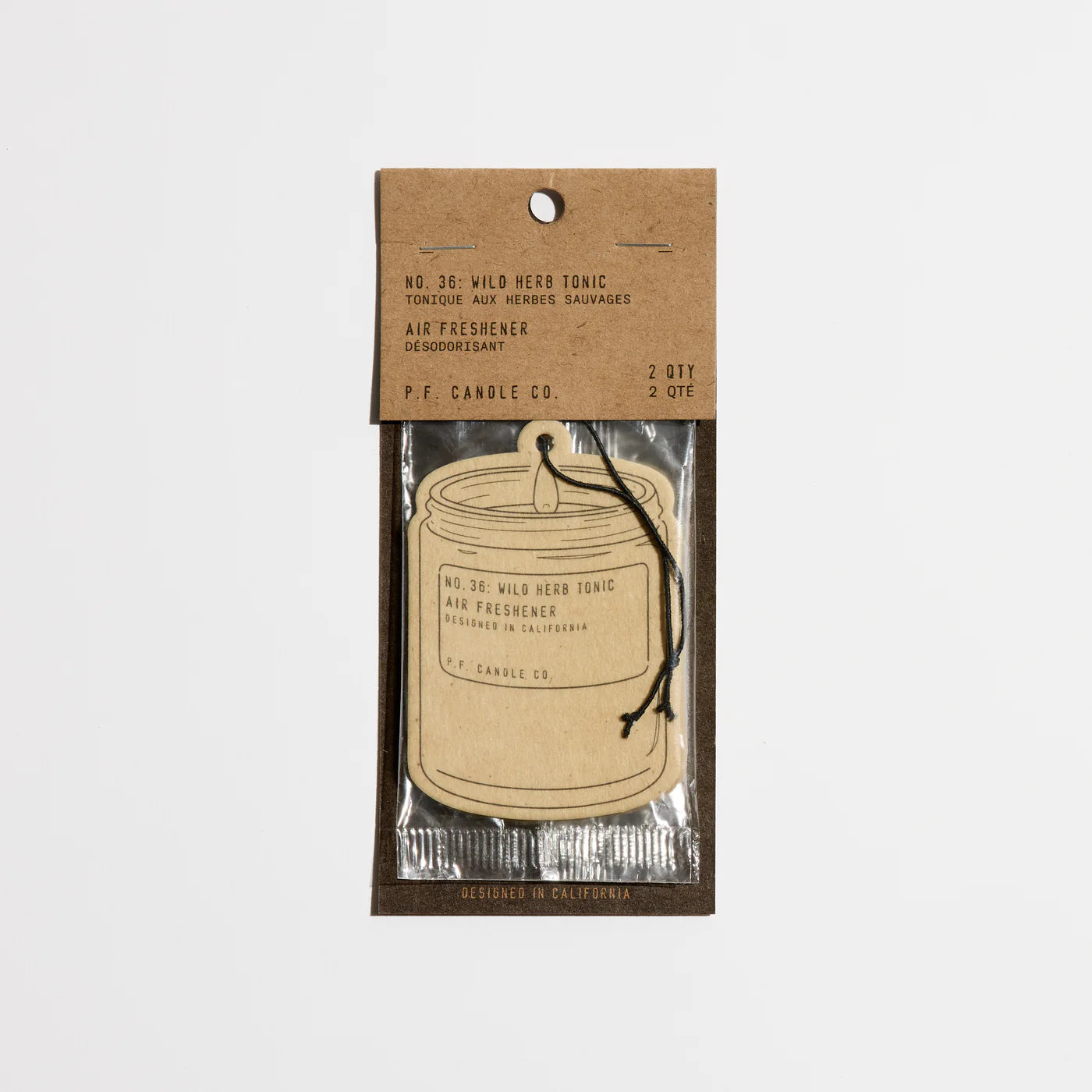 P. F. Candle Co. Wild Herb Tonic– Air Freshener 2 pack