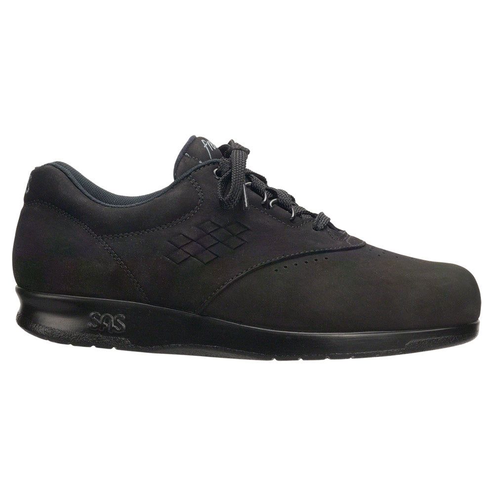 SAS Women's Free Time Walking Shoe in Charcoal Nubuck