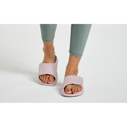 OOFOS Unisex Ooahh Sport Flex Slide Sandals in Stardust  Women's Footwear