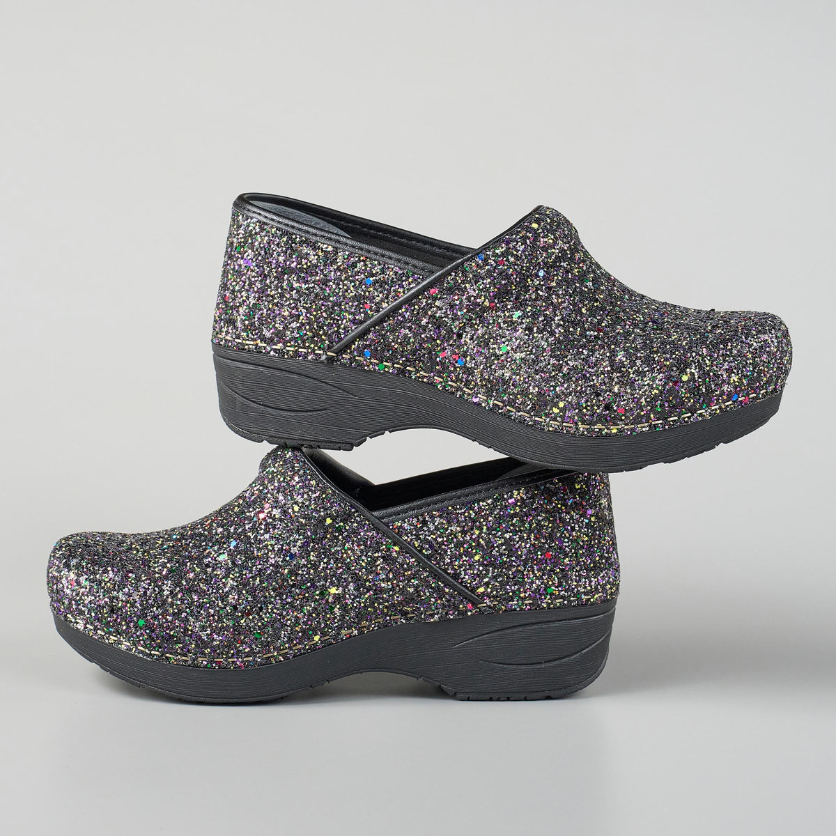Dansko Women's XP 2.0 Clog Black Magic Glitter