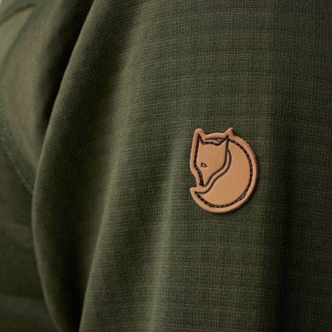 Fjallraven Men's Abisko Grid Fleece Hoodie  Men's Apparel