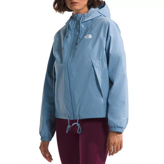 The North Face Women's Antora Rain Hoodie in Indigo Stone Steel  Women's Apparel