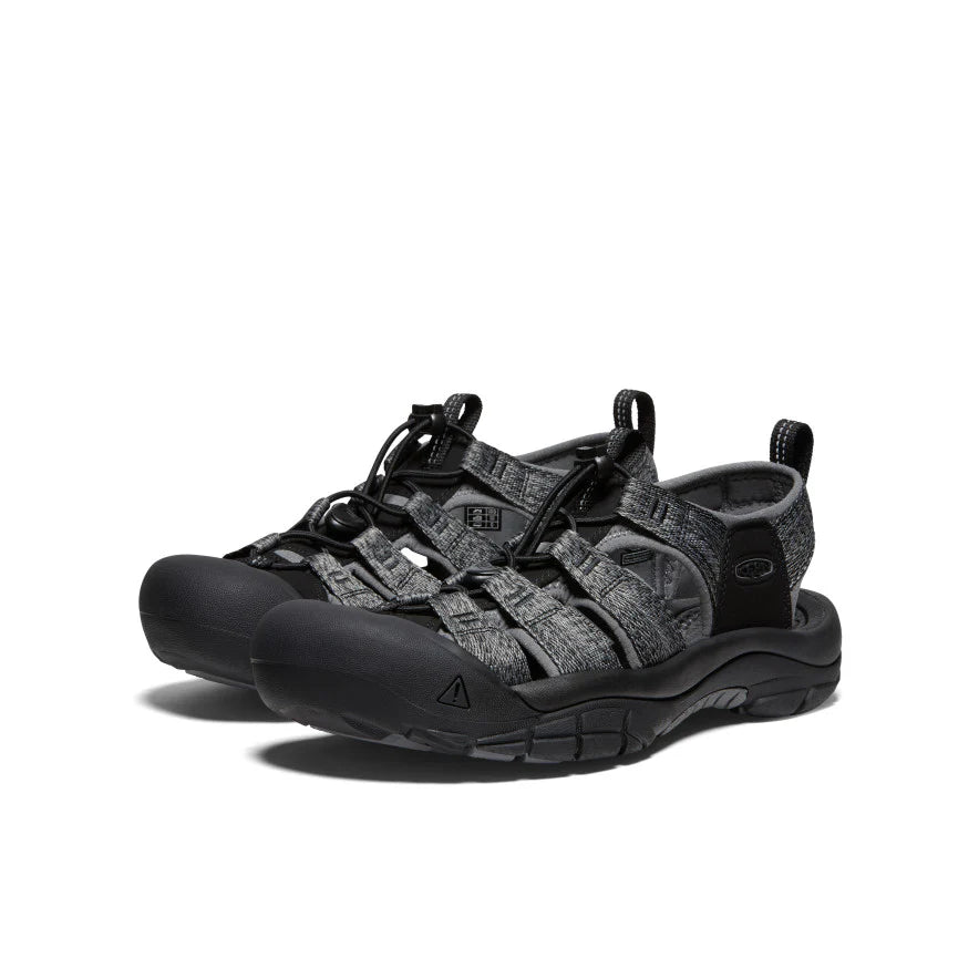 Keen Men's Newport H2 in Black Steel Grey