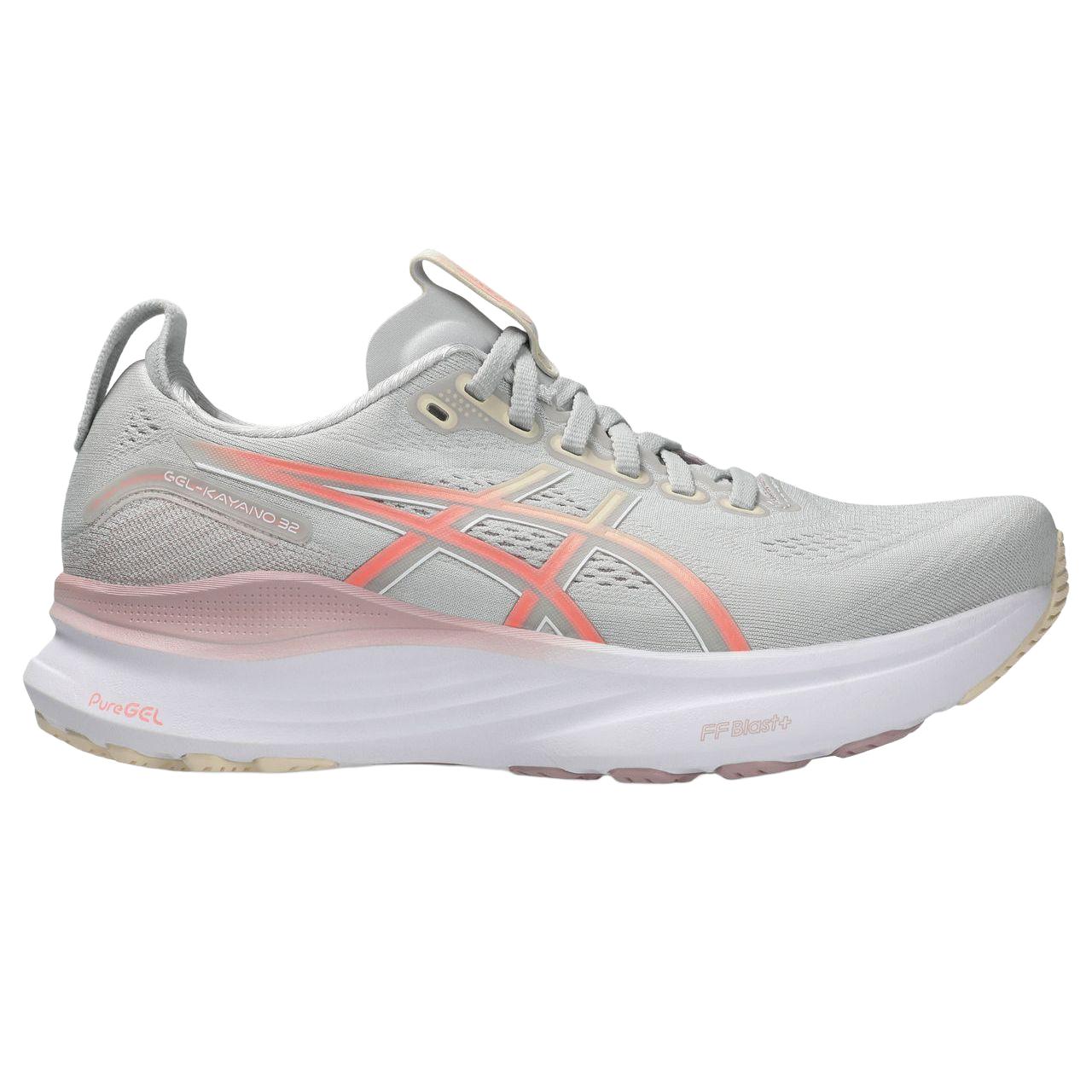 ASICS  Running Shoes - Light Gray with Peach Accents ASICS GEL NIMBUS 22 “WATERSHED ROSE/ROSE GOLD” AVAILABLE  main image 3