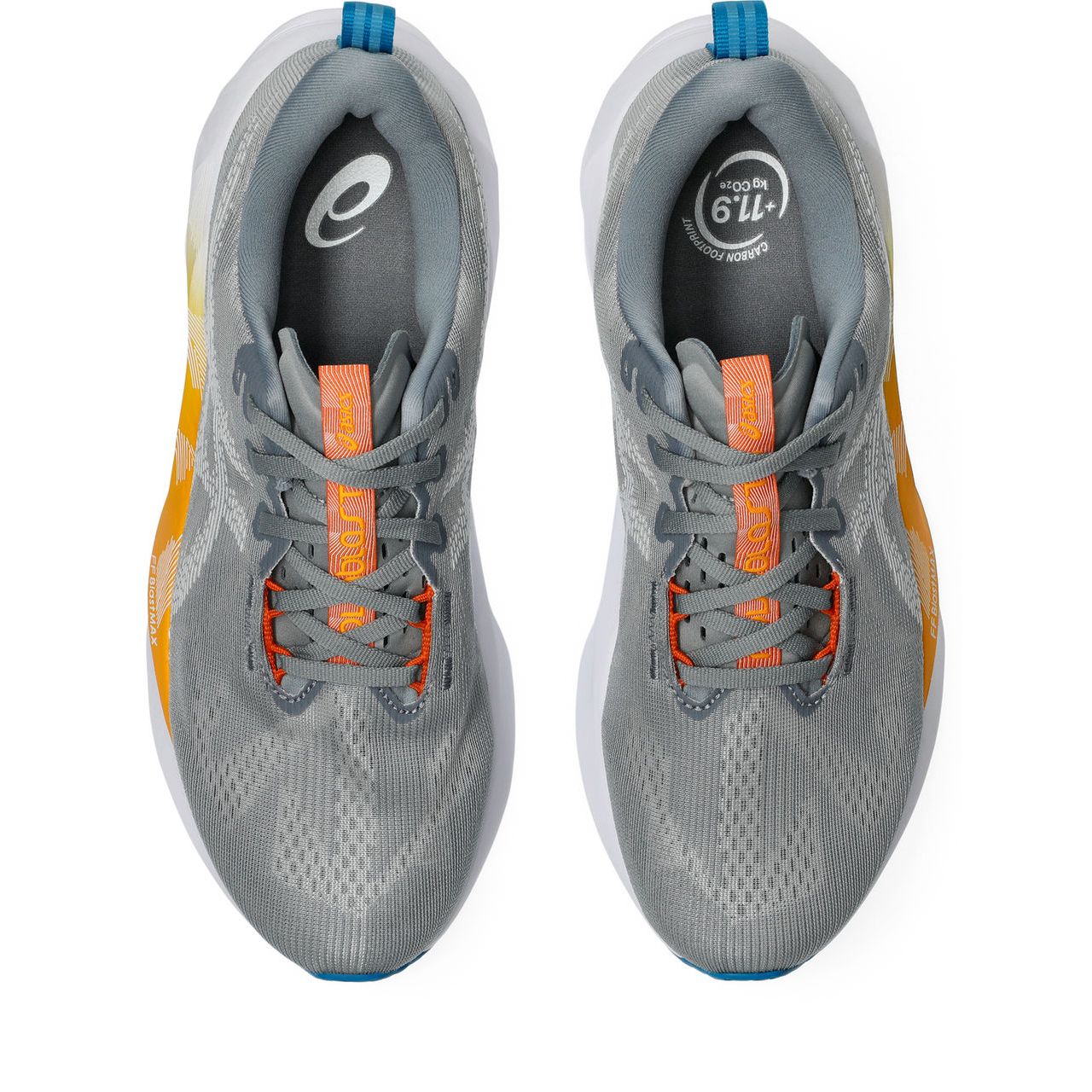 Asics Men's Novablast 5 Running Shoes in Gravel/White