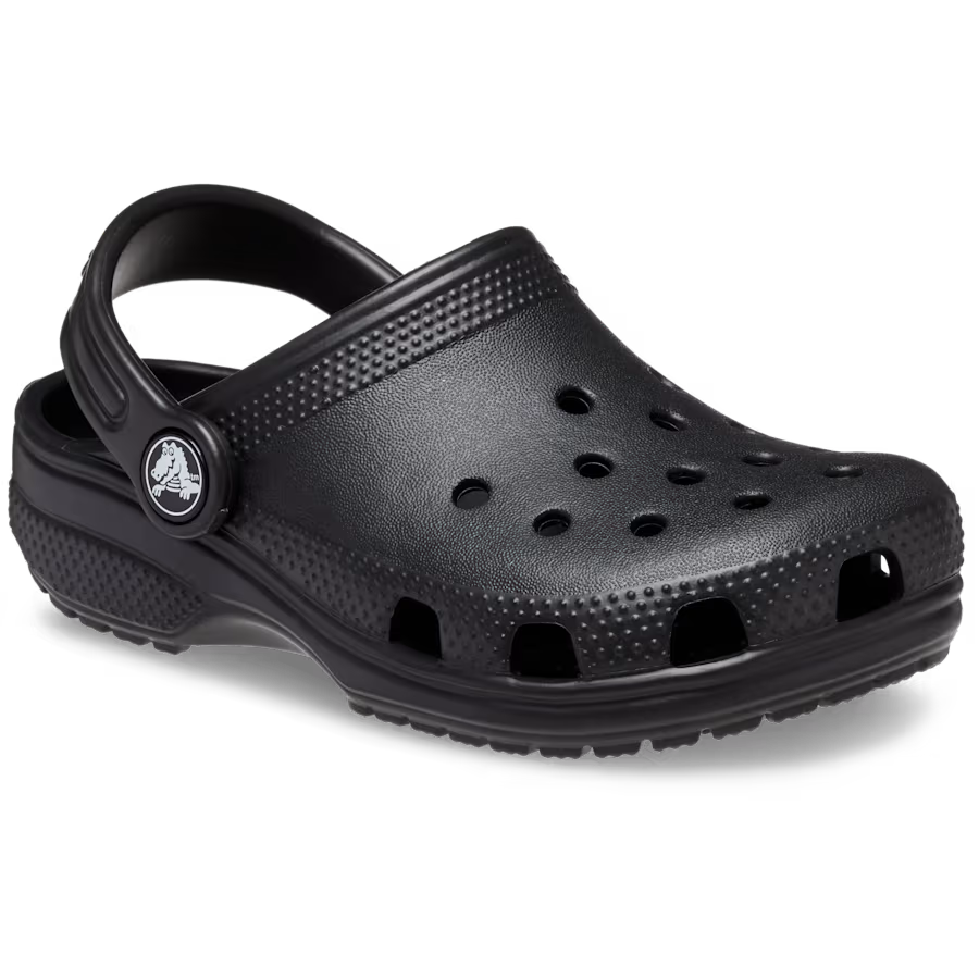 Crocs Kids' Classic Clog in Black