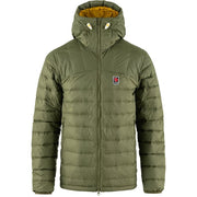 Fjallraven Men's Expedition Pack Down Hoodie in Green-Mustard Yellow  Men's Apparel