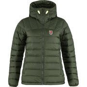 Fjallraven Women's Expedition Pack Down Hoodie in Deep Forest  Women's Apparel