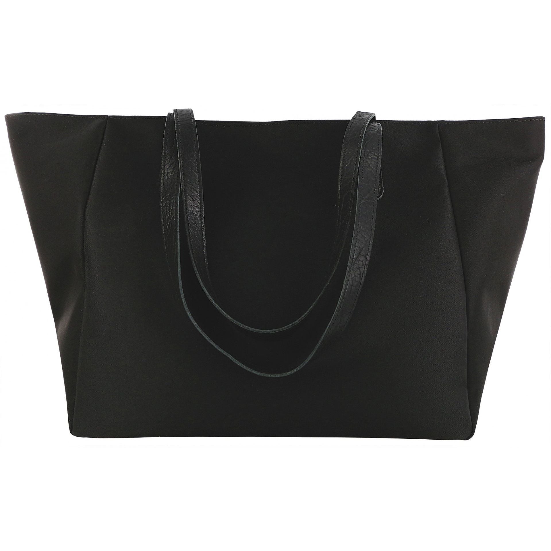 SAS Faye DLX Tote Handbag in Black/Bison