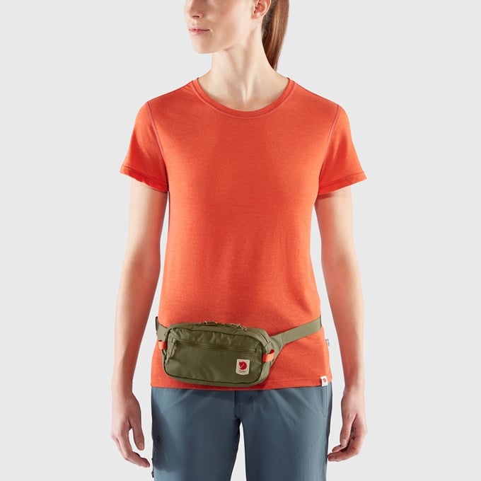 Fjallraven High Coast Hip Pack in Black  Accessories