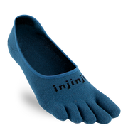 Injinji Men's Sport Lightweight Hidden sock in Steel