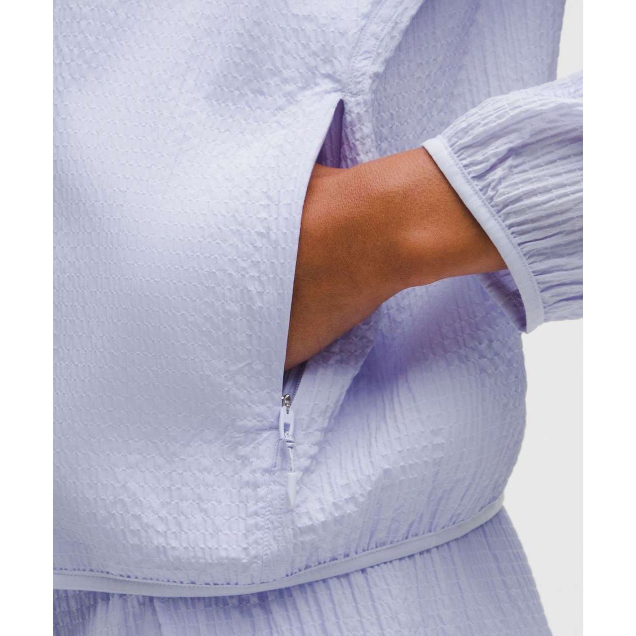 Lululemon Adapted State Textured Jacket in Serene Blue