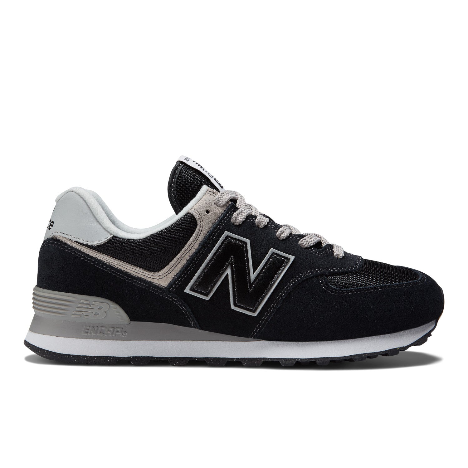 New balance 574 black blue best sale