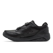 NEW BALANCE MEN'S 928V3 HOOK AND LOOP IN BLACK  Men's Footwear