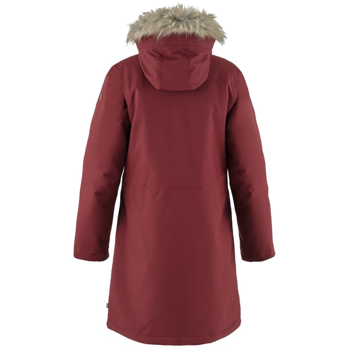 Fjallraven Women's Nuuk Lite Parka in Bordeaux Red  Women's Apparel