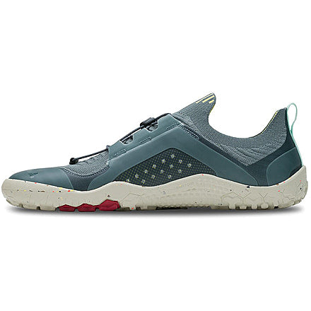 Vivobarefoot Men's Primus Trail Knit FG in Blue  Men's Footwear