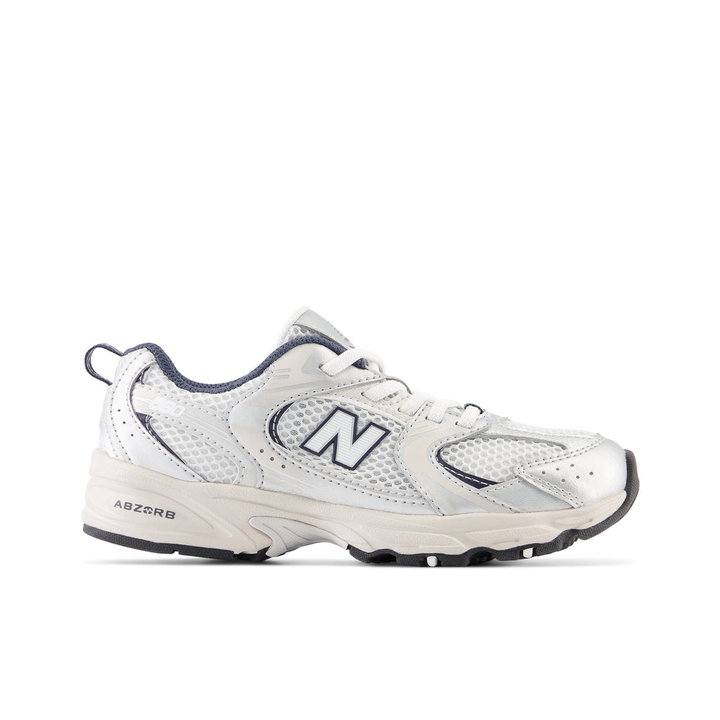 New Balance Kid's 530 Bungee in Summer Fog with Nimbus Cloud and