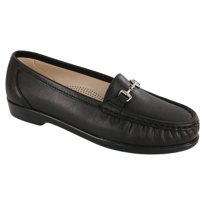 SAS Women's Metro in Smooth Black  Women's Footwear
