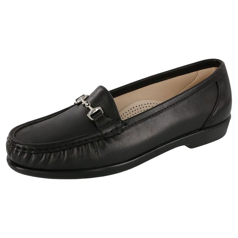 SAS Women's Metro in Smooth Black  Women's Footwear