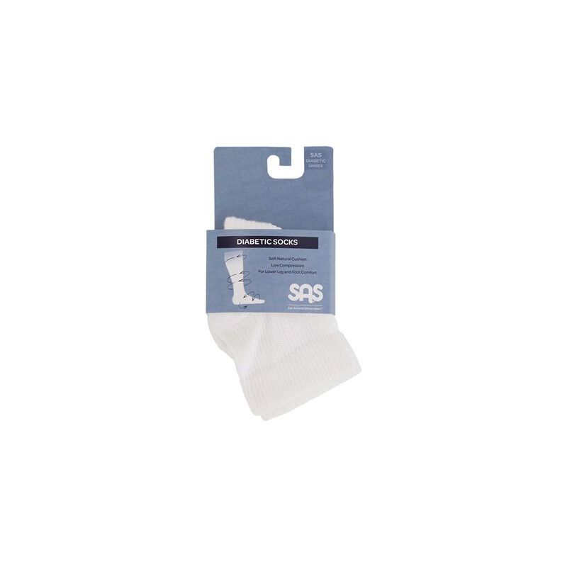 SAS Diabetic QTR Crew Socks