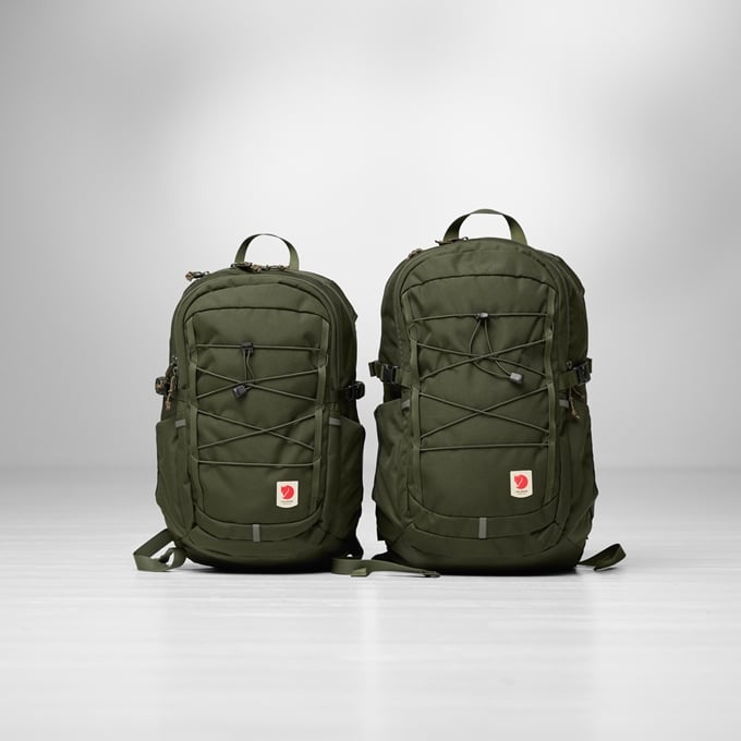 Fjallraven Skule 28L Backpack in Deep Forest