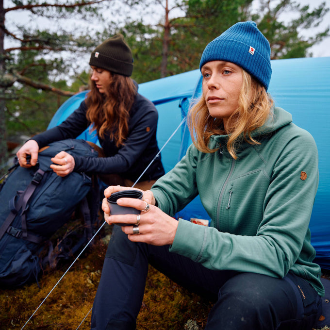 Fjallraven Women's Abisko Grid Fleece Hoodie  Women's Apparel