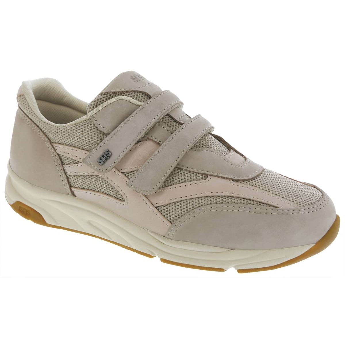 SAS Women's TMV Walking Shoe in Taupe/Pink