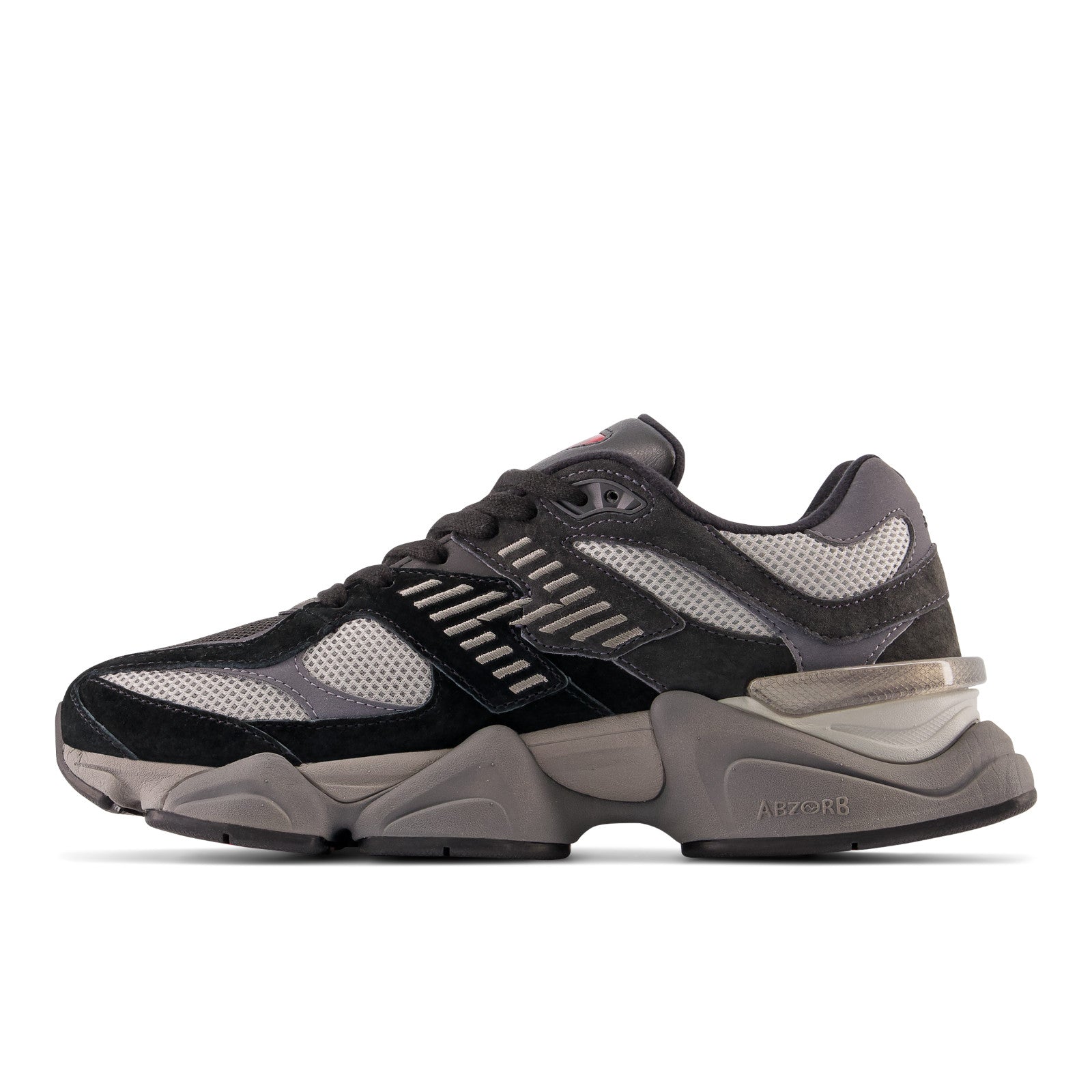 New Balance Unisex 9060 | Black with Castlerock and Rain Cloud