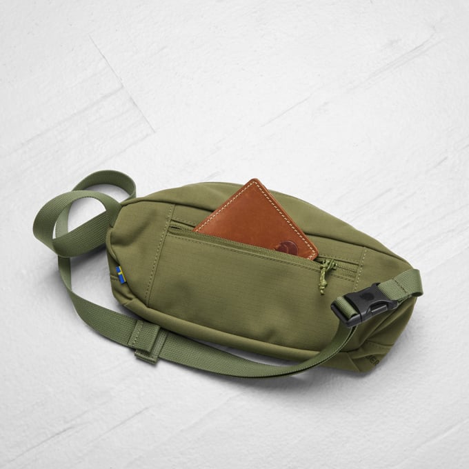Fjallraven Ulvo Hip Pack Medium in Black  Accessories