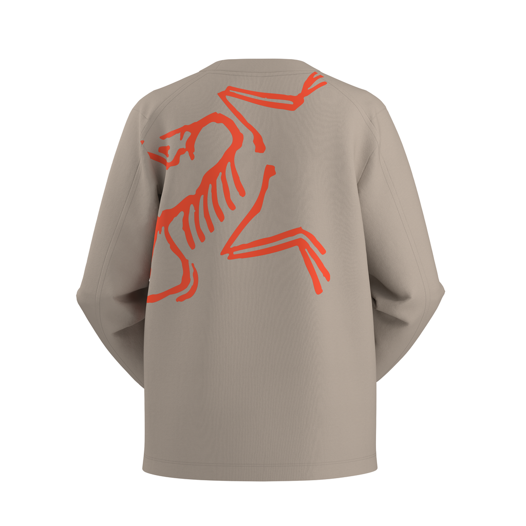 Arc'teryx Women's Kragg Cotton Bird Crew Neck Shirt LS