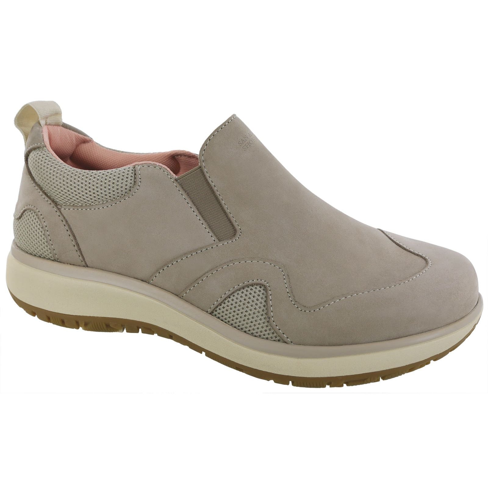 SAS Women's Scramble Oxford in Taupe/Pink