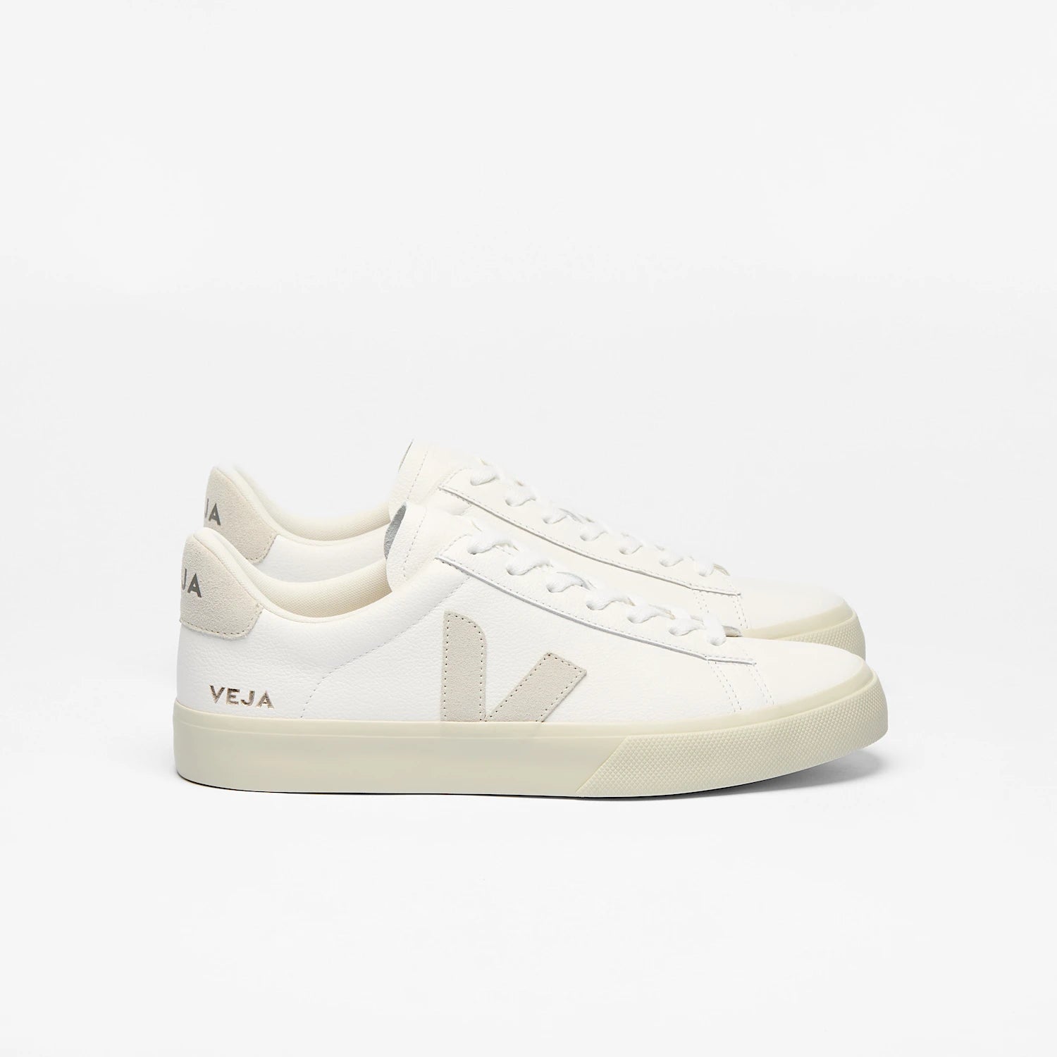Veja Women's Campo Leather in White Natural