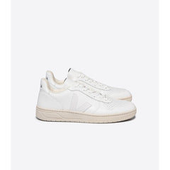 Veja Men's V-10 Leather Sneaker in White