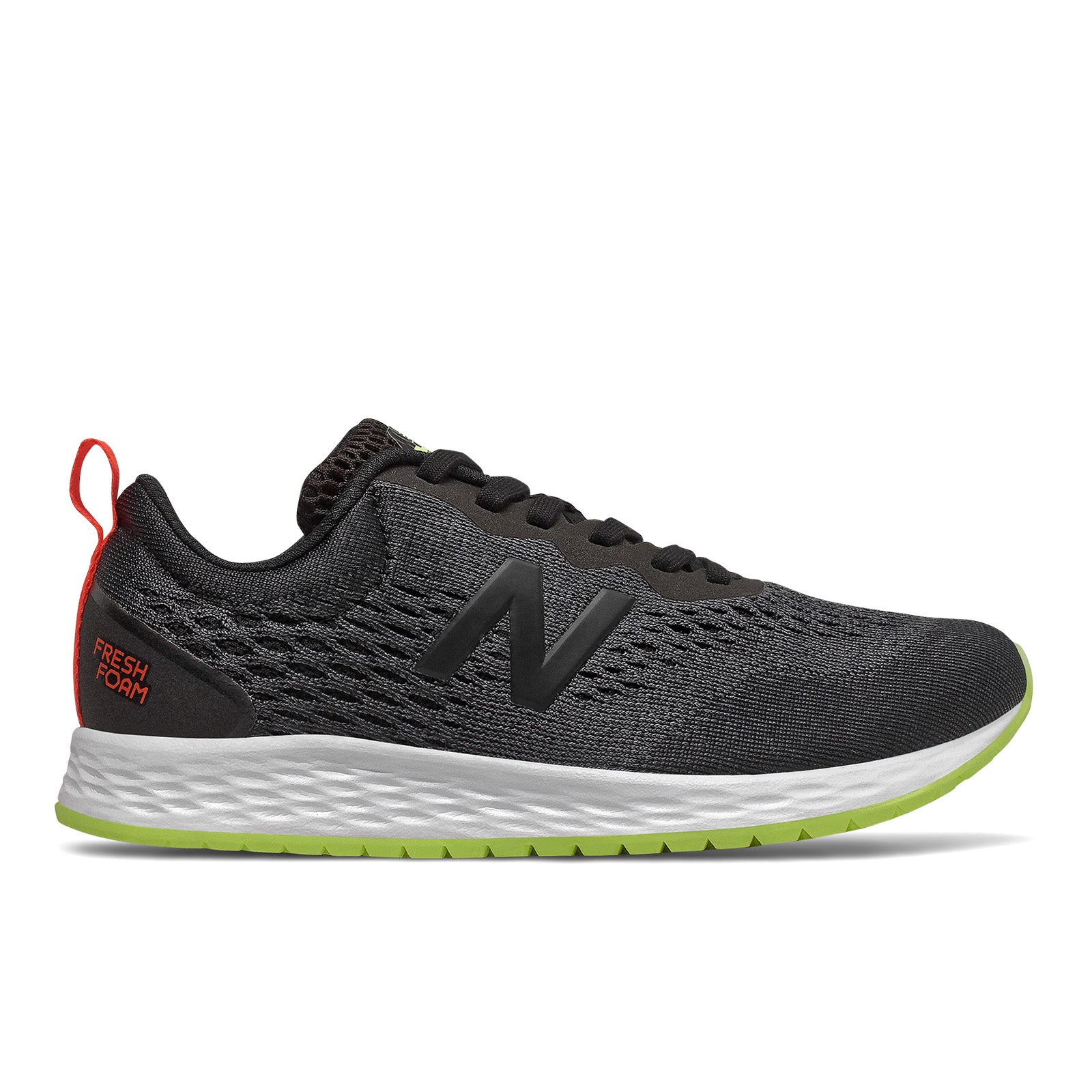 New Balance Kid's Arishi V3 Fresh Foam Running Shoe in Black Lemon Neo  Shoes