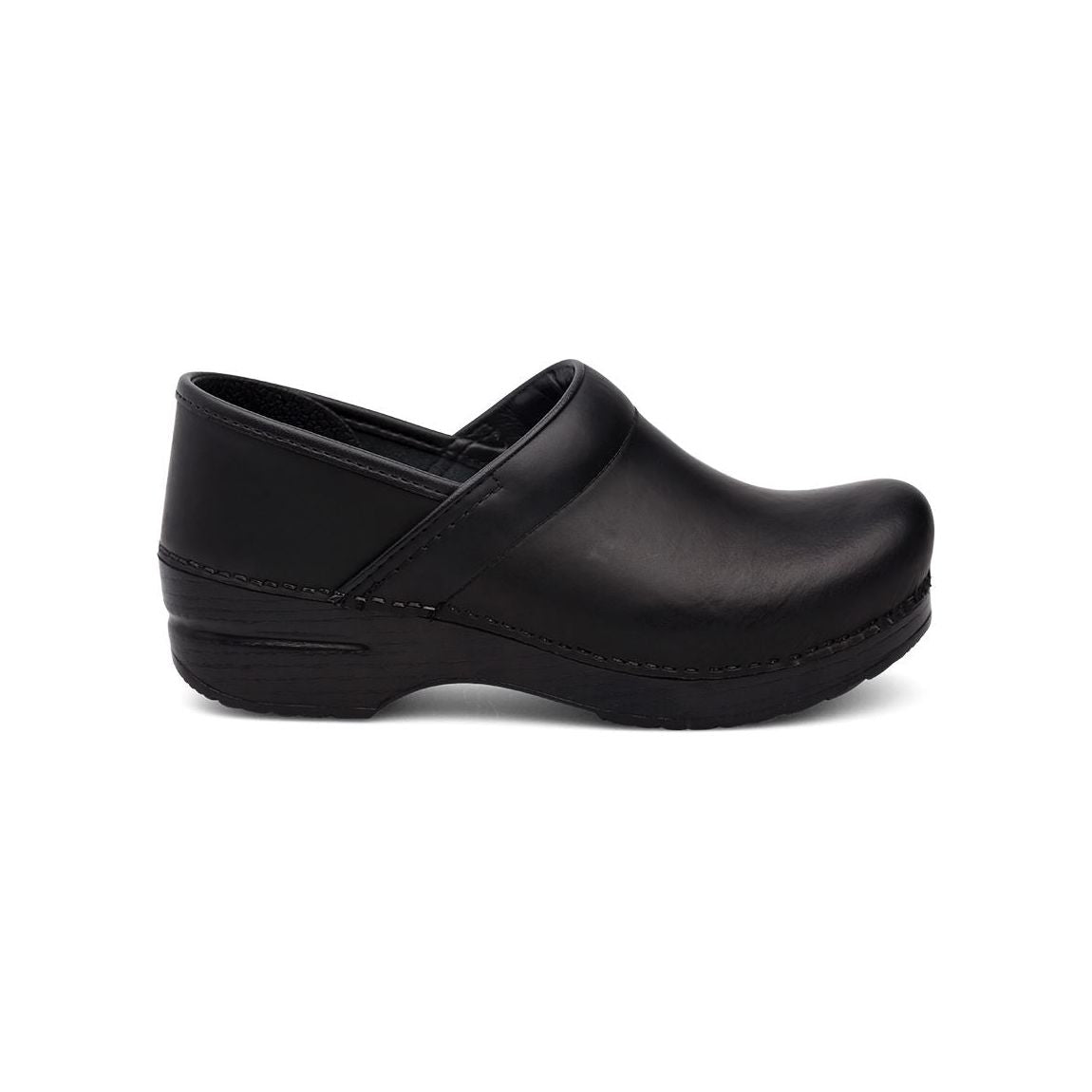 Dansko Women's Professional Clog in Black Cabrio  Women's Footwear