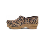 Dansko Women's Professional Clog in Leopard Suede  Women's Footwear