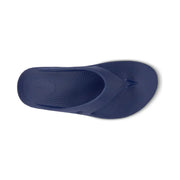 OOFOS Unisex OOriginal Flip Flops in Navy  Men's Footwear